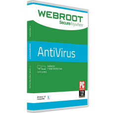 Webroot SecureAnywhere AntiVirus (1Pc/1 Year)