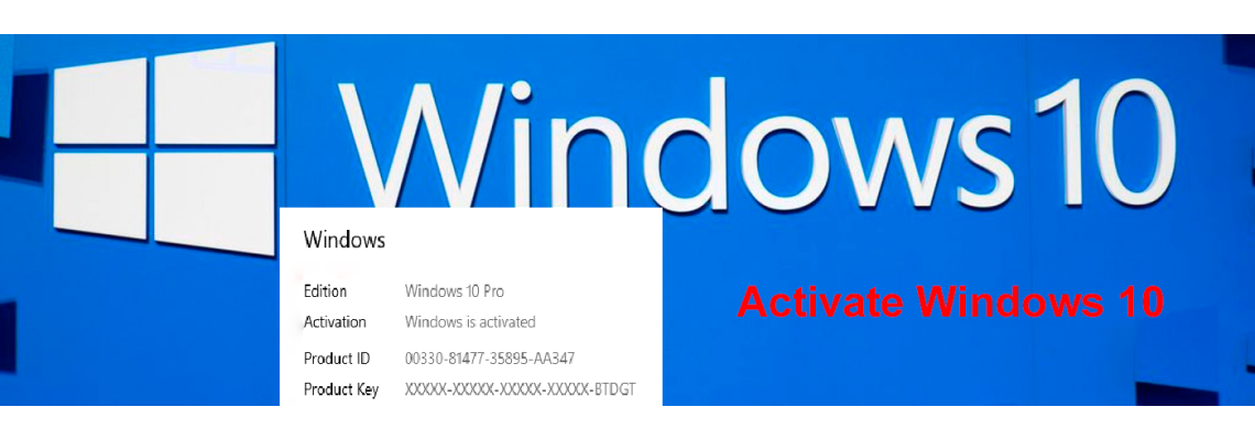 Activate Windows 10 Key