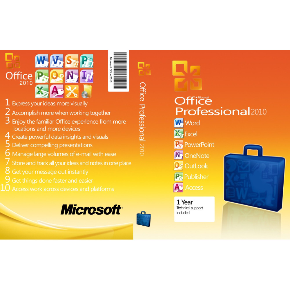 Microsoft Office 2010 Professional License Key For Windows