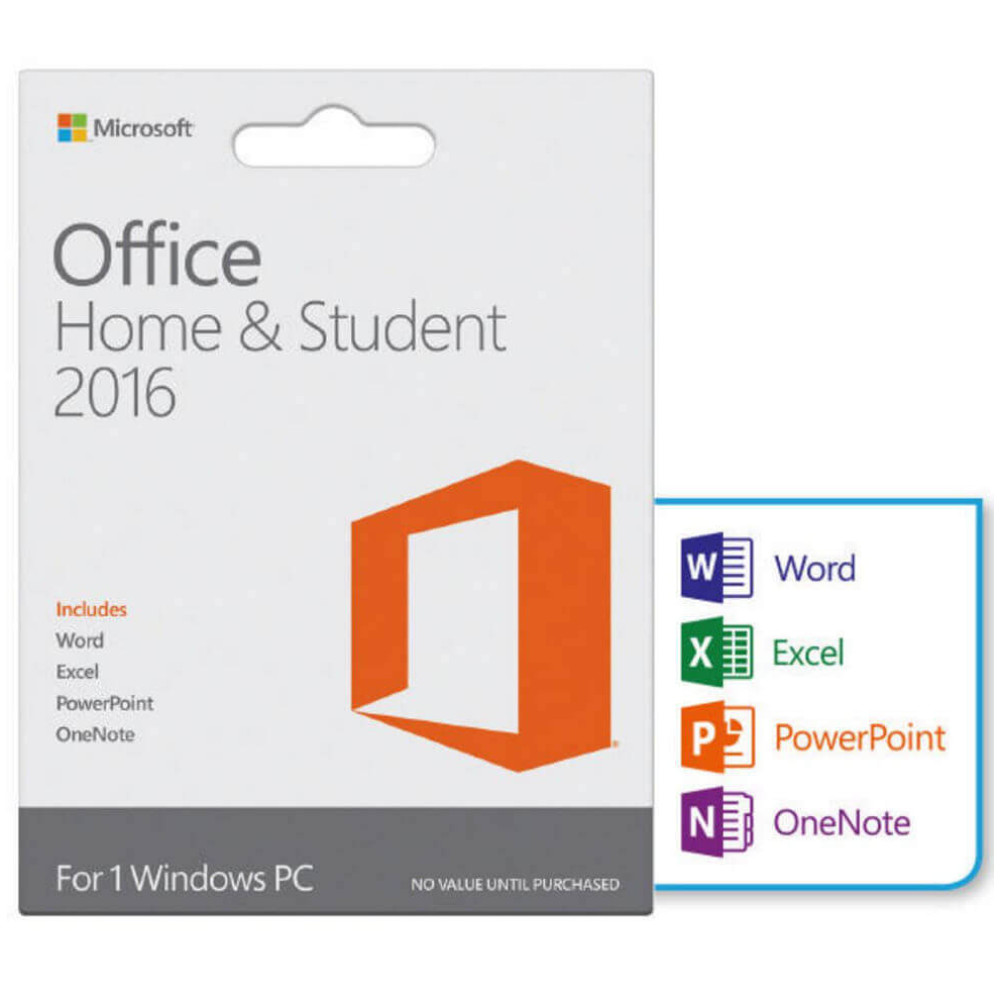 MS Office 2016 Home and Student License Key Windows 10