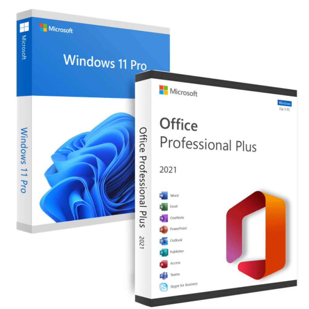 Windows 11 Professional + Office 2021 Professional Plus Kit