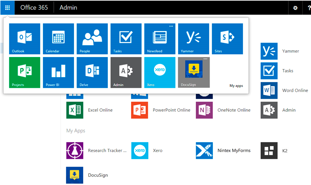 Office 365 Admin Center