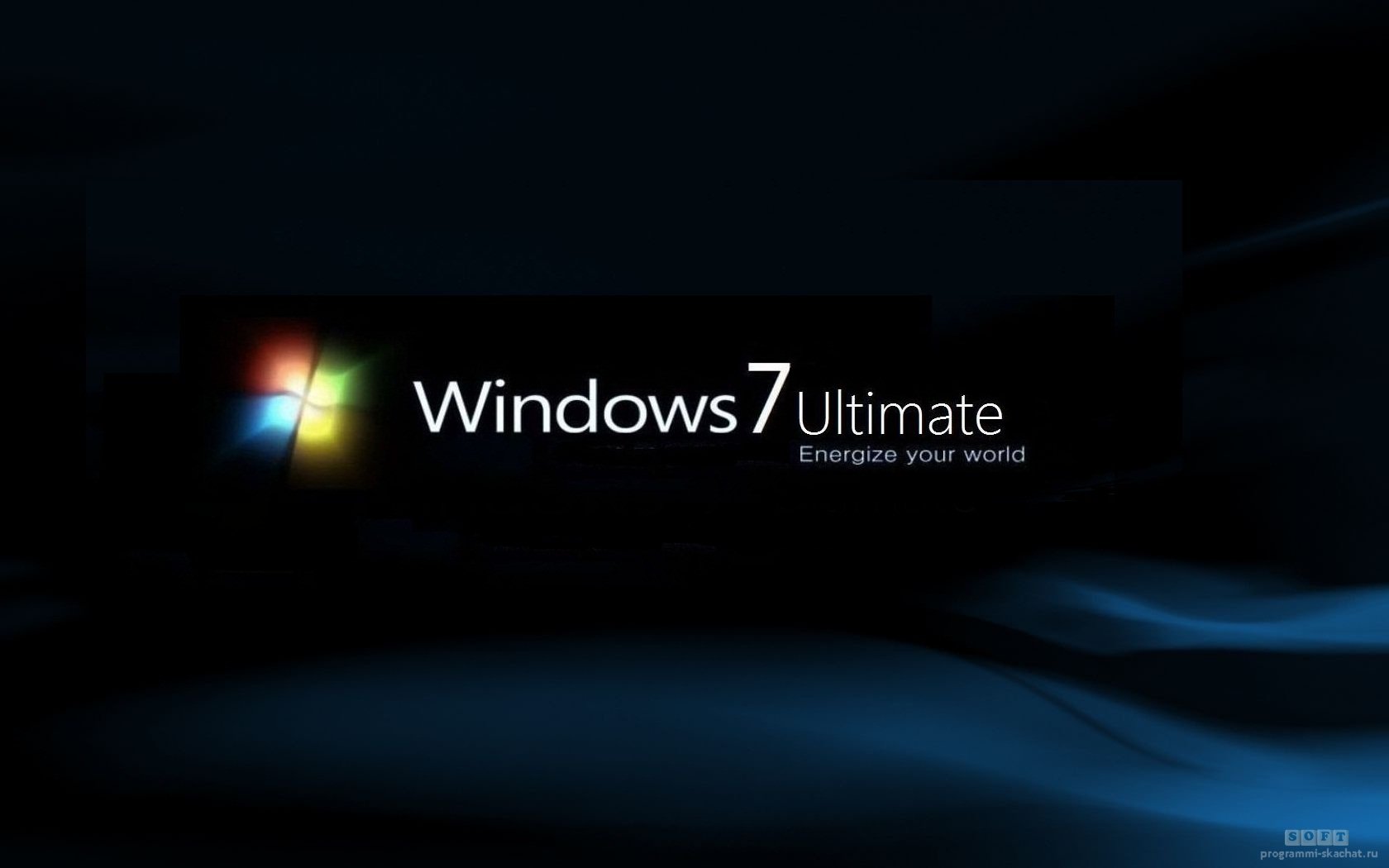 Windows 7 Ultimate long logo